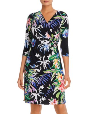 Tommy Bahama Hermosa Floral Faux-Wrap ...